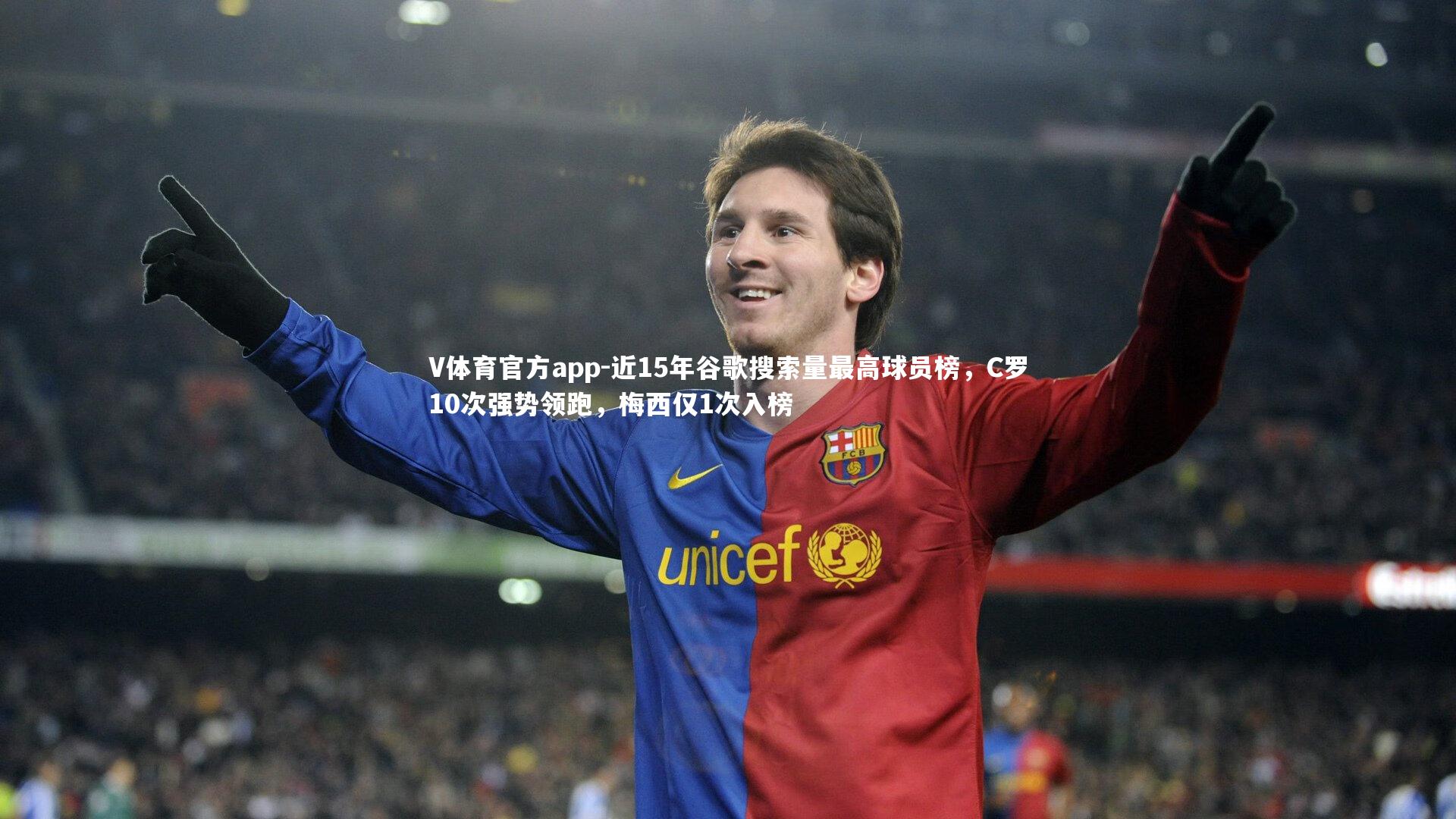 近15年谷歌搜索量最高球员榜,C罗10次强势领跑,梅西仅1次入榜